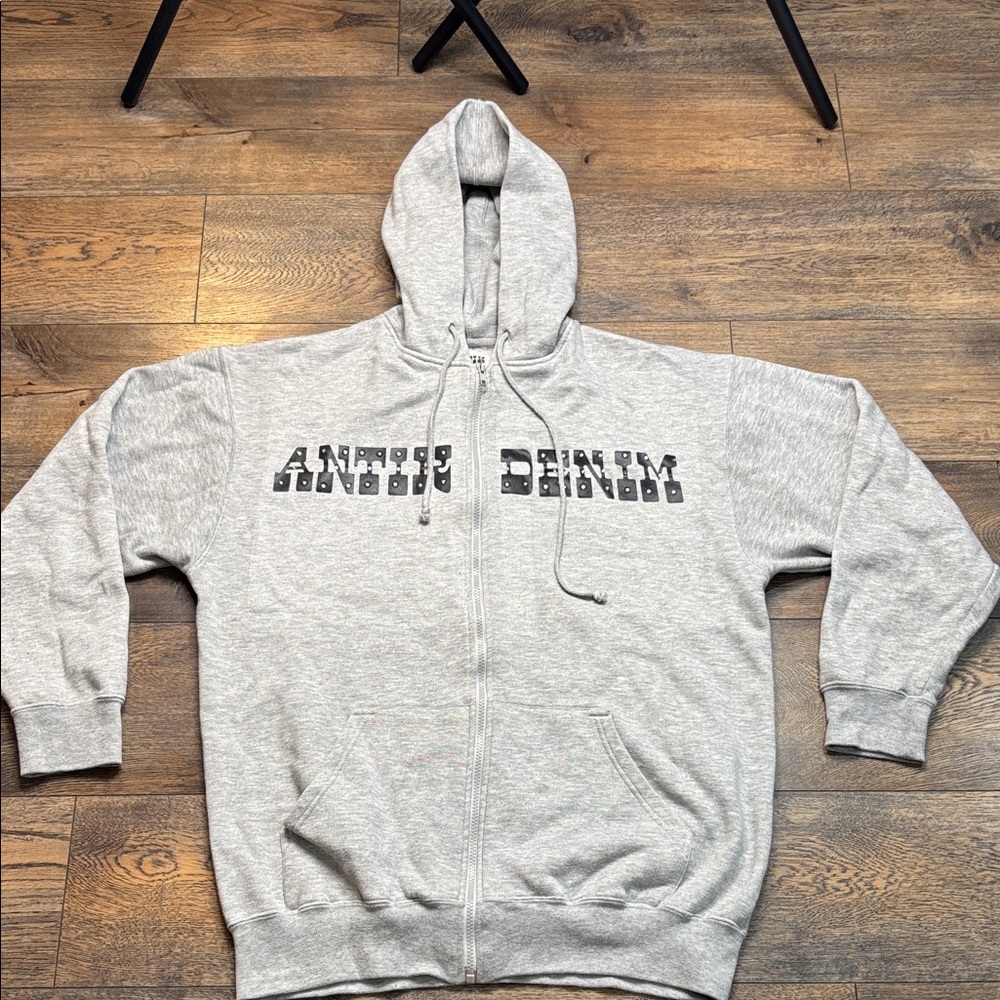 Gray Hoodie Sweater Antik denim xl